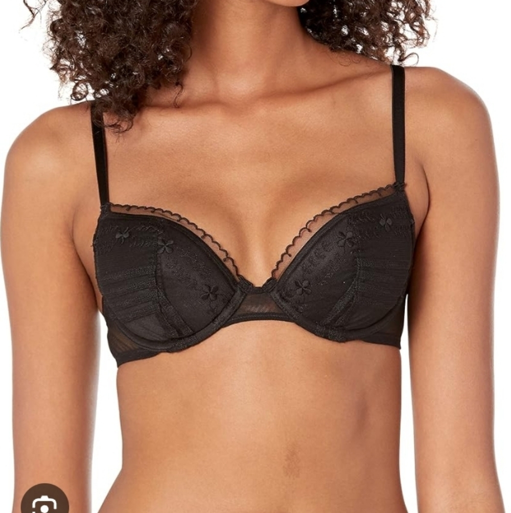 Simone Perele Marthe Push Up Bra Black Size 36A